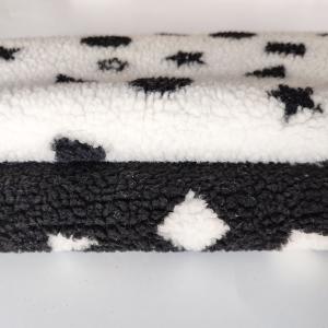 Quality 150D 288F 650gsm Sherpa Fleece Fabric By The Yard wholesale