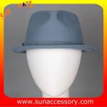 T9641161 Sun Accessory customized fashion winner 100% wool felt fedora hats,