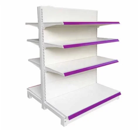 Supermarket shelves gondola 4 layers for hot sale fashionable shelf