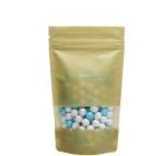 Clear Stand Up Packaging Moisture-Proof Custom Kraft Paper Bags For Pharmacy