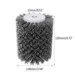 Abrasive Nylon Brush Bristle Wheel Sander Wood Polishing Grinding