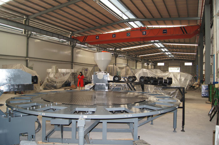 Rotary Lesiure / PVC Shoe Sole Mould Making Machine With 12 16 20 24 Stations