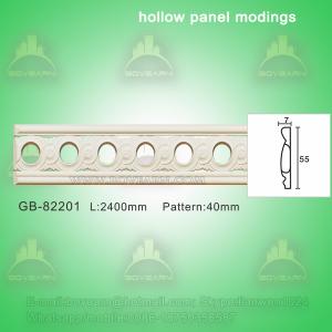 Quality Decorative PU center hollow mouldings/ hall decoration wholesale