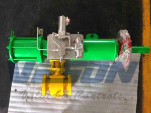 Quality 3 Piece Flanged Ball Valve , Automated Ball Valve For Oil &amp; Gas Applications Offshore / Onshore wholesale
