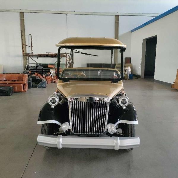 6 Seater Electric Golf Cart Outdoor Classic Car Transporting Visitors Amusement