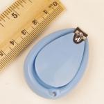 Ladybug drop shaped candy color baby nail clipper 5.5cm PP+stainless logo