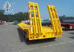 Heavy Duty CIVL Low Bed 60T Semi Trailer Trucks