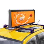 CE ROHS FCC Car Top Led Display Full Color taxi advertising screens