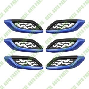 Quality For Maserati Levante Blue Left Right Side Fender Air Outlet Vent Cover Strip Kit OEM 670065952 670065951 wholesale