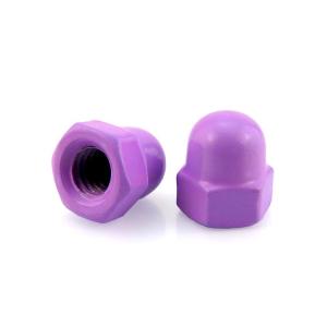 Quality Passivation Domed Cap Nuts M2 Purple Grade 6.8 Nickel Plated Metal Nut wholesale