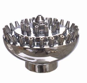 Quality Brass Chrome 3 Tiers Blossom Dancing Fountain Nozzles wholesale
