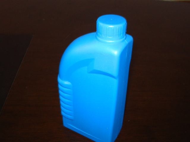 Heavy Duty Plastic Injection Molding Machine Small Empty PET 1 Litre Bottle With Handle