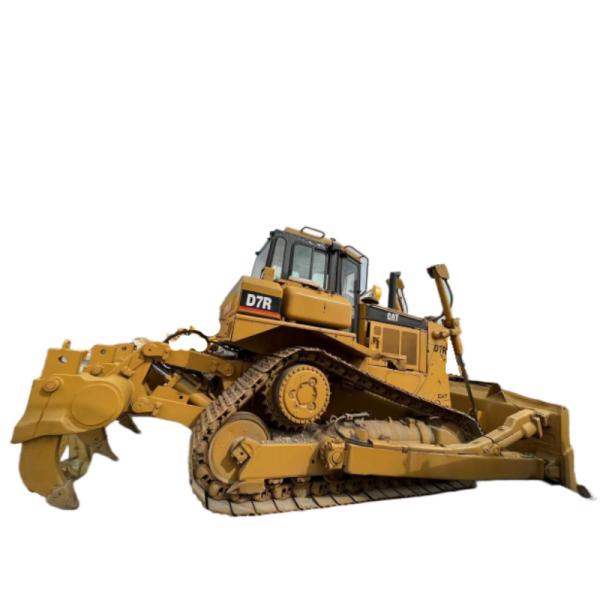 Cheap Used Caterpillar D7R CAT Bulldozer Crawler Dozer Construction Tractor for sale