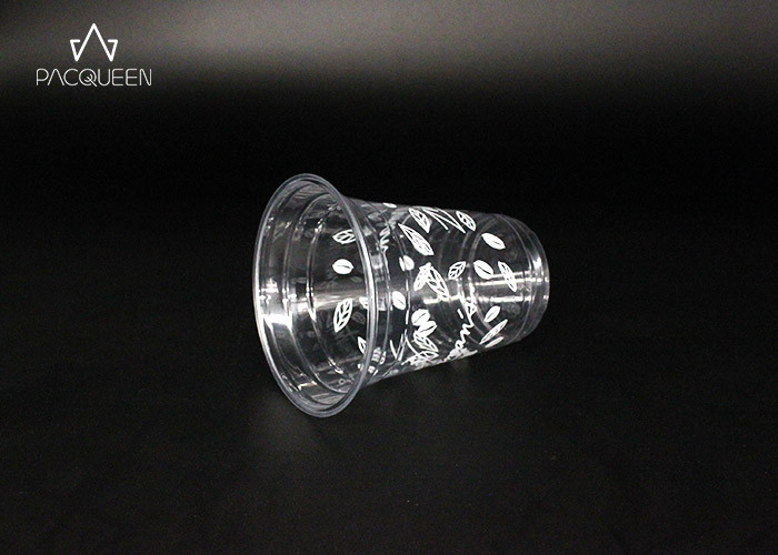 7 Oz / 12 Oz / 14 Oz Disposable Plastic Drinking Cups Custom Branded For Cold Tea