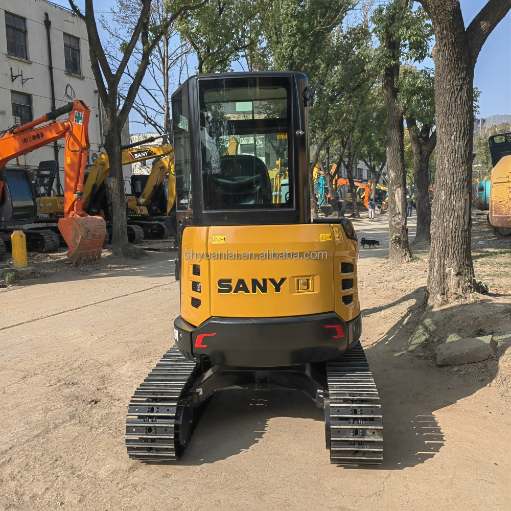 Low price sale of original hydraulic track type Sany SY26 second-hand excavator and hook machine