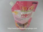 250ml Stand Up Pouch Bags Juice Spout , Flexible Liquid Packaging