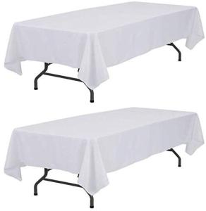 Quality Airlaid Paper Table Cover White , Rectangular 6 Feet Table Cover wholesale