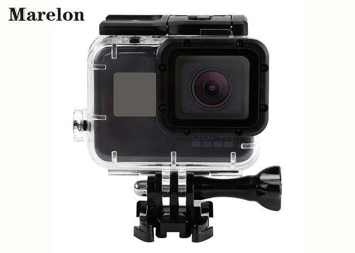 Action Camera Accessories / Gopro Hero 5 Waterproof Case High Transparent Material