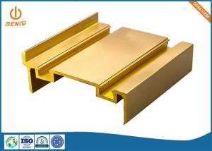Quality Polished Brass Extrusion Profiles Process Power Amplifier Heat Sink wholesale