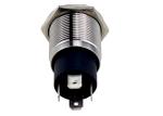 10A 250V AC 316 Stainless Steel Push Button Switch Anti Vandal Protected Against
