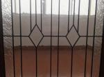 Inteiror Door Architectural Decorative Glass , Clean Bevelled Glass Door Panels