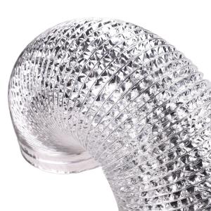 Quality Plastic Mounting 100-315mm SAA Certificate Semi Rigid Flexible Duct for Air Condition wholesale