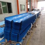 35 years 760mm blue corrugated roof sheets with 0.426mm for prefab buildings