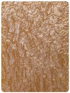 Quality Light Brown Pearl Marbling Cast Acrylic Perspex Sheets For Art Crafts wholesale