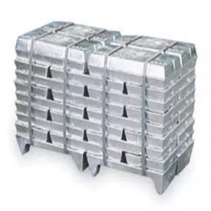 Quality 99.9% A380 Aluminium Alloy Zinc Ingot 680mm Electroplating Surface Treatment wholesale