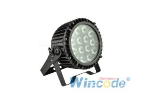 Quality 14 x 15W RGBWA 5 in 1 Waterproof Led Par Light / Slim Par Can HDTV Video Flicker Free wholesale