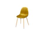 Luxury Villa Velvet Seater 435mm 870mm Modern Leisure Chair
