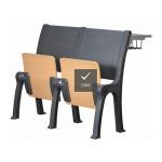 Flameproof Lecture Hall Chair With Desk