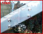 Glass Spigot For Glass Railing VH117SB Tempered glass 304 stainless steel Cap