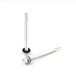 GB Standard 12x75mm Hex Flange Stainless Steel Bi-Metal Self Drilling Screws