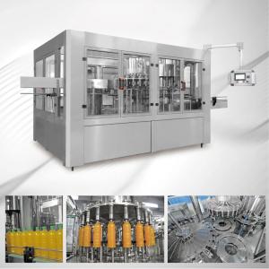 Quality 380v High Accurate Small Scale Juice Bottling Equipment wholesale