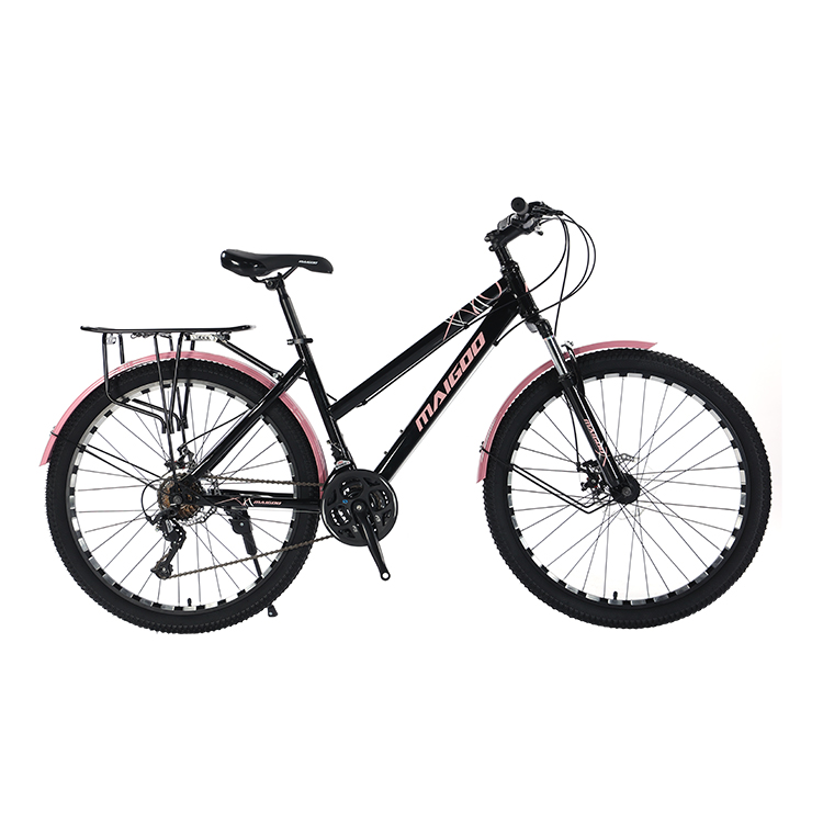 Mechanical Disc Brake 21 Speeds Steel Frame Mountain Road Bike for City Travel Bicycle