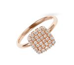 2024 Rings Brazilian Pave White CZ Silver Ring for Fine Jewellery Fashion