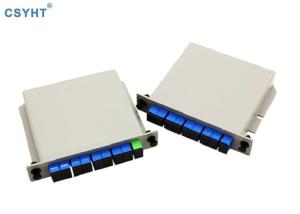 Quality LSZH 1X8 PLC Splitter Module ABS Fiber Optic Splitter Cassette wholesale