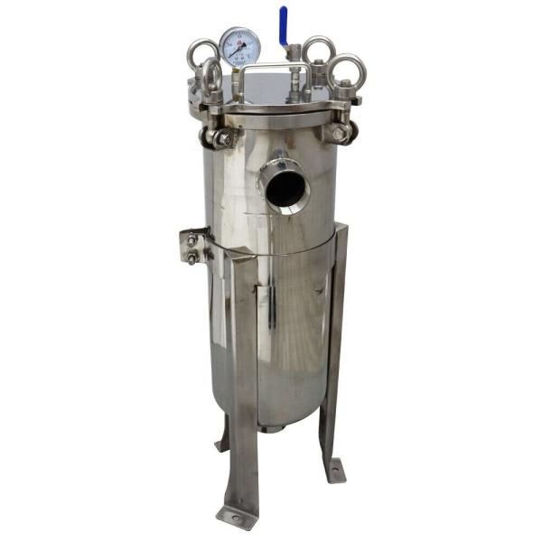 62KG Stainless Steel Bag Filter Housing for Construction Works and Filtration 2"