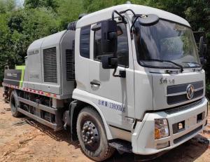 Quality ZOOMLION Hydraulic Diesel Stationary Trailer Mounted Concrete Line Pump For Sale wholesale