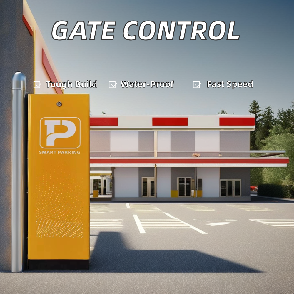 Car Parking and Toll Access Control Automatic Articulated DC Parking Boom Barrier Gate