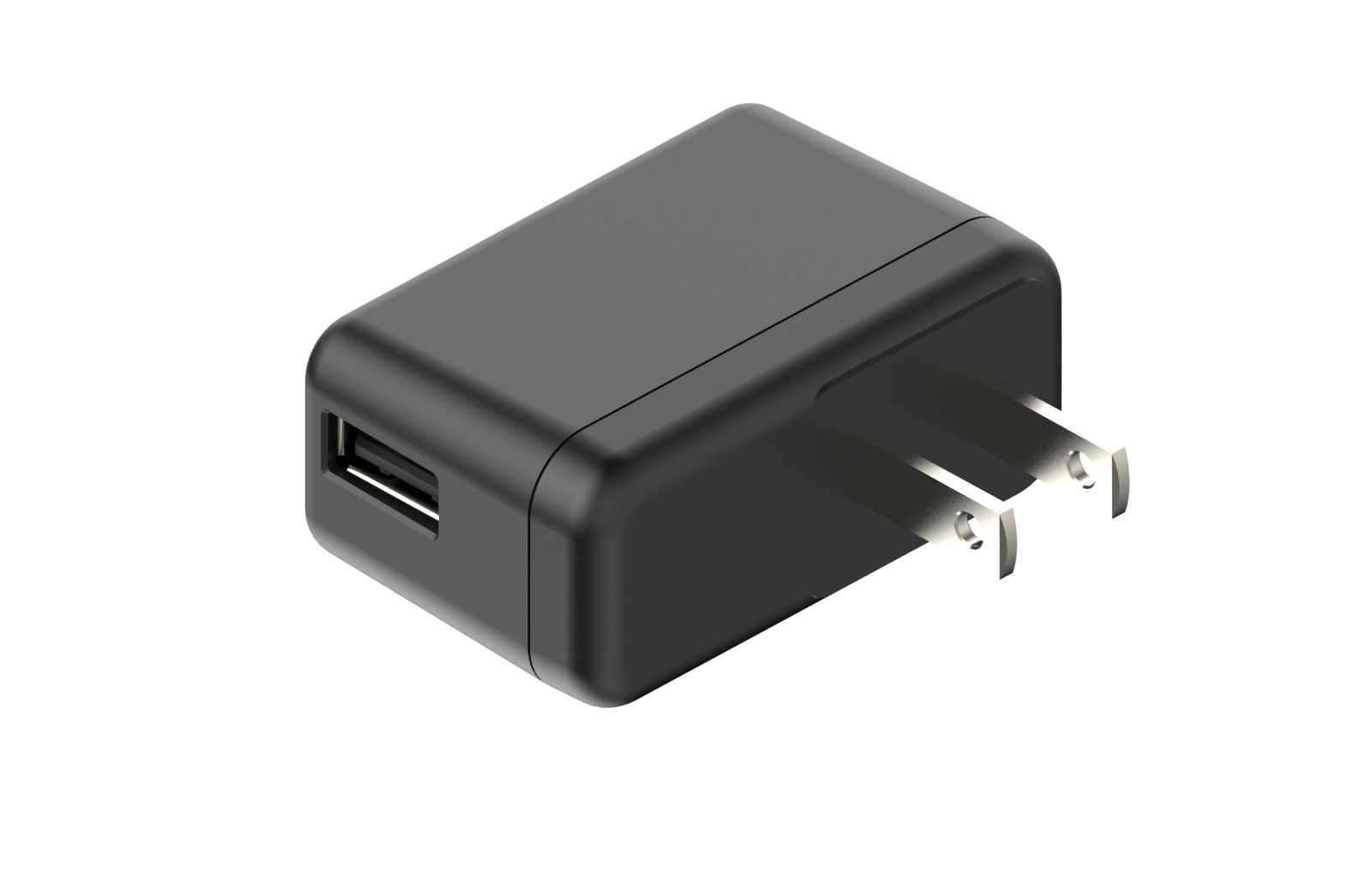 White / Black Usb Universal Adapter 5V 1A / 2.1A / 2.4A For Mobile Phone