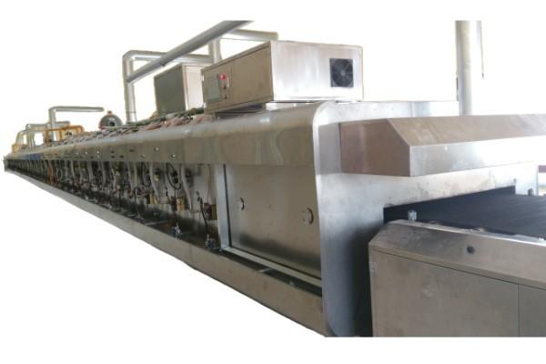 Gas Tunnel Oven 1000MM Width Large Scale Industrial Baking Equipment Tunnel Oven