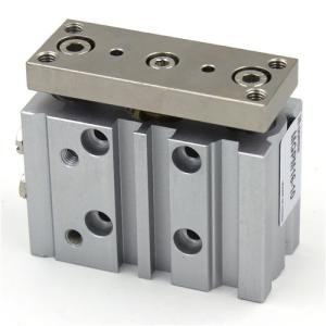 Quality Guided Compact Pneumatic Cylinder MGP Series Double Acting Air Cylinder wholesale
