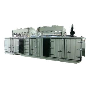 Quality Power Station Site Natural Gas Generator 600-1200kw 50HZ/60HZ English Control System wholesale