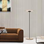 Nordic Floor Lamp Led Modern Iron Wood color Floor Lamps For Living Room LED