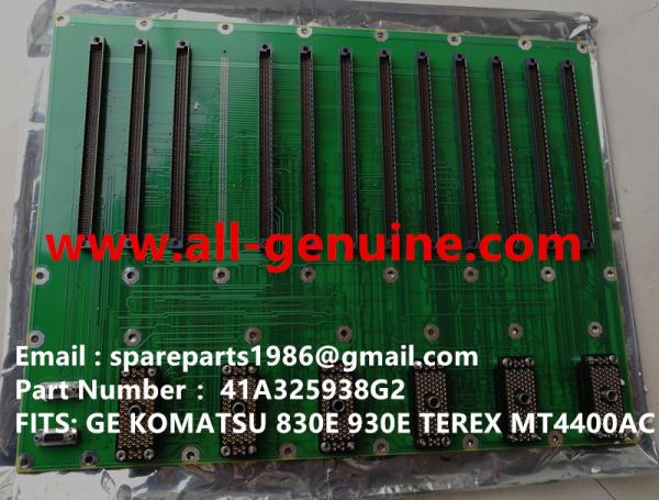 41A325938G2 BACKPLANE KOMATSU GE TEREX UNIT RIG BUCYRUS MT4400AC MT5500 MT3600