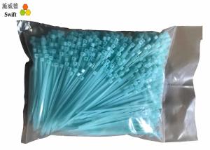 Quality Blue Colored Cable Ties , Environment Friendly Locking Cable Ties 4.7 Inch 120mm Length wholesale