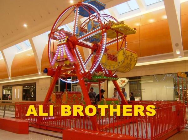 Christmas mini ferris wheel for shopping mall amusement rides for sale kiddy