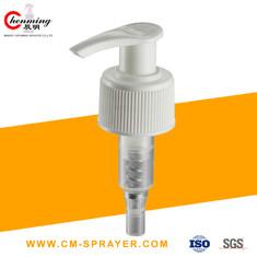 Quality Gold White Hand Lotion Pump Dispenser Ribbed 1.3cc wholesale